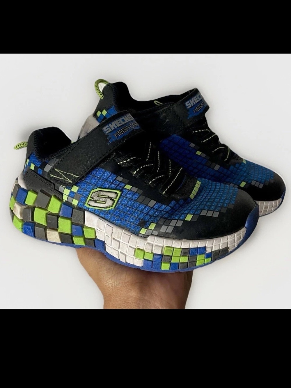 Skechers Minecraft Mega Craft 3 Boys 11.5 Athletic Sneakers